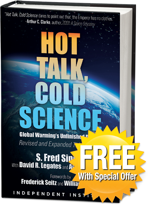 Book titled Hot Talk, Cold Science